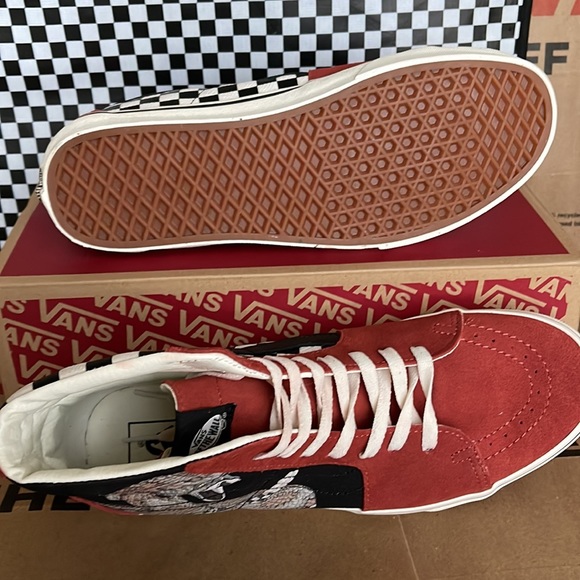 Vans Sk8-Hi Desert Snake/Chili Oil sneakers WMNS - Picture 5 of 16